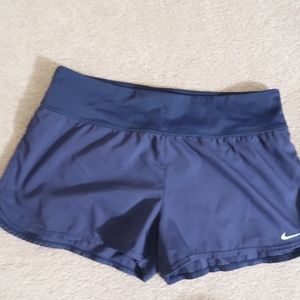 Navy Blue Nike Running Shorts